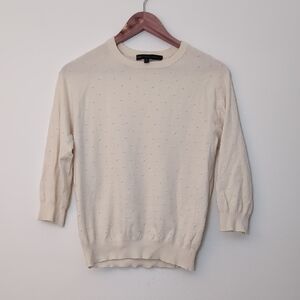 Marc By Marc Jacobs Cream Sweater, Size S